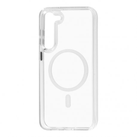 Чехол Fibra Crystal Case with MagSafe для Samsung Galaxy S25 Clear