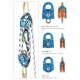Блок DMM Gyro PM Pulley Blue (PUL231)