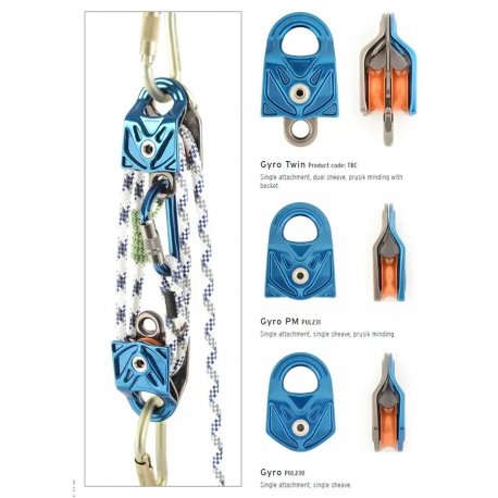 Блок DMM Gyro PM Pulley Blue (PUL231)