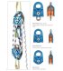 Блок DMM Gyro PM Pulley Blue (PUL231)
