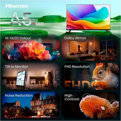 Телевізор Hisense Full HD 32" (32A5S)