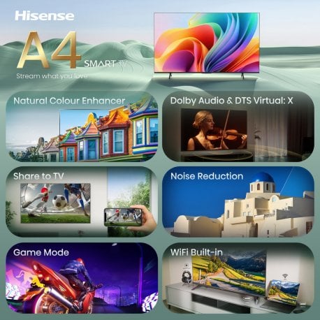 Телевізор Hisense HD 32" (32A4S)