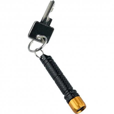 Брелок-фонарик Munkees 1036 Aluminium Flashlight Black (1036-BK)
