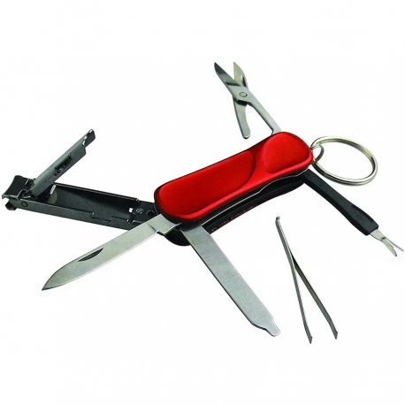 Брелок-мультиинструмент Munkees 2502 Manicure Multi Tool Red (2502-RD)