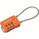 Брелок-замок Munkees 3609 TSA Cable Combi Lock Lime (3609-LM)
