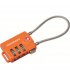Брелок-замок Munkees 3609 TSA Cable Combi Lock Lime (3609-LM)