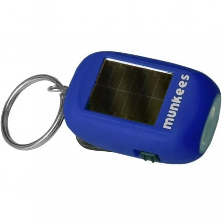 Брелок-ліхтарик Munkees 1101 Mini Solar-Dynamo Flashlight dark Blue (1101-DB)