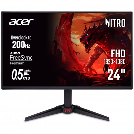 Монитор Acer 23.8" VG240YX1bmiipx IPS Black 200Hz (UM.QV0EE.101)
