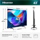 Телевізор Hisense 4K UHD 43" (43A6S)