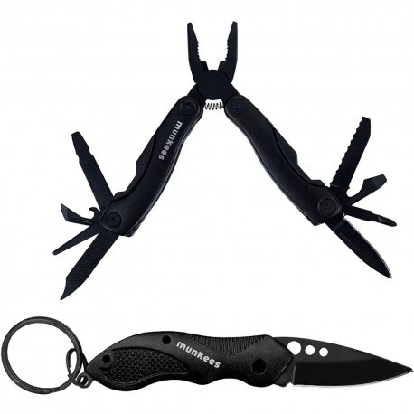 Брелок-мультиинструмент Munkees 2559 Multi Duo Set Black (2559-BK)