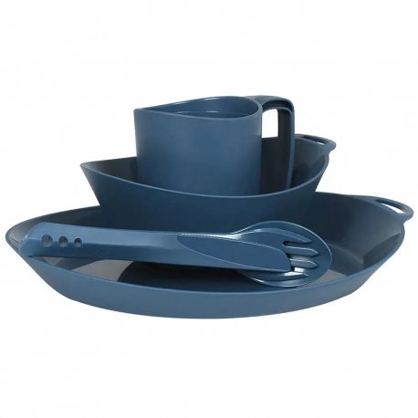 Набор посуды Lifeventure Ellipse Camping Tableware Set Navy (75803)