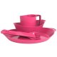 Набор посуды Lifeventure Ellipse Camping Tableware Set Pink(75802)