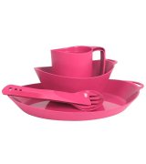 Набор посуды Lifeventure Ellipse Camping Tableware Set Pink (75802)