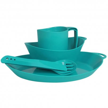 Набор посуды Lifeventure Ellipse Camping Tableware Set Teal (75801)