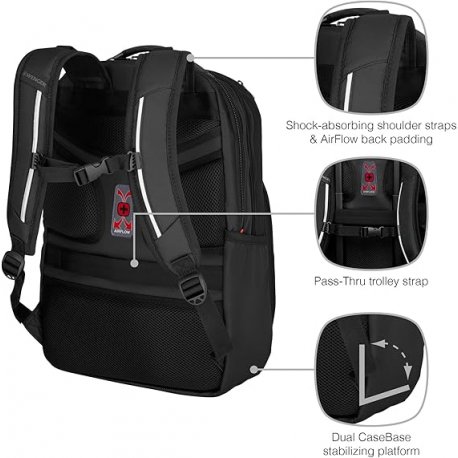 Рюкзак для ноутбука Wenger Cosmic 17" Black (653187)