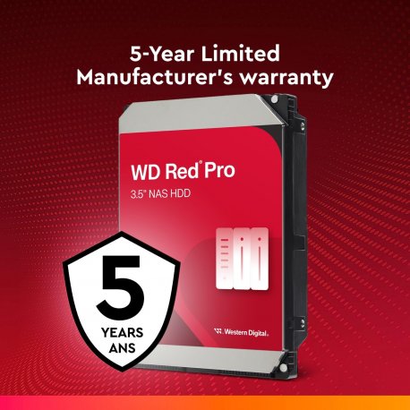Жесткий диск WD 8TB Red Pro NAS (WD8005FFBX)