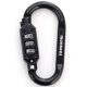 Карабин Munkees 35932 Combi Lock Carabiner D-Shape Black (35932-BK) Карабин Munkees 35932 Combi Lock Carabiner D-Shape Black (35932-BK)