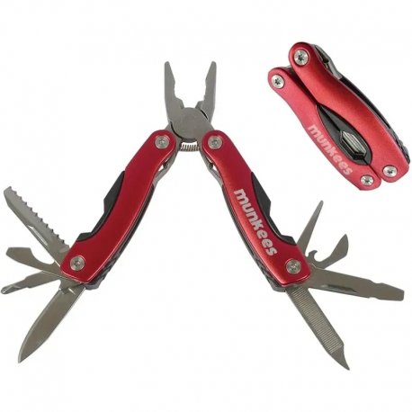 Брелок-мультиинструмент Munkees 2572 SS Multi Tool Red Red (2572-RD)