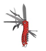Брелок-мультиінструмент Munkees Pocket Knife Red (2580-RD)