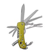 Брелок-мультиінструмент Munkees 2581 Pocket Knife Led Green (2581-GR)