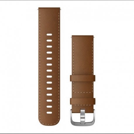 Ремешок Garmin Leather Brown /Silver (010-12932-24)