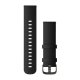 Ремінець Garmin Leather Black Leather + Brushed Slate (010-12932-63) Ремінець Garmin Leather Black Leather + Brushed Slate (010-12932-63)