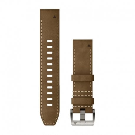 Ремешок Garmin MARQ Gen2 Leather Tundra/Black (010-13225-07)