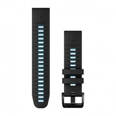 Ремешок Garmin epixPRO (g2) 22mm QuickFit Blk/CirBlue (010-13280-05)