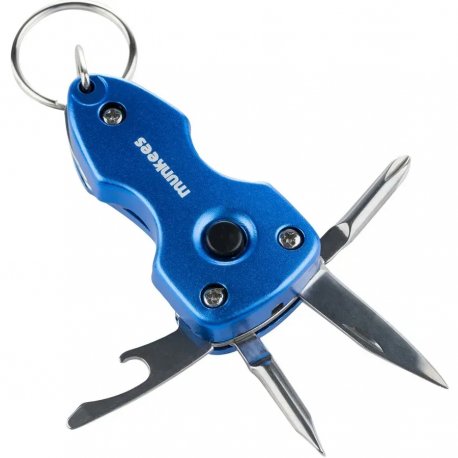 Брелок-мультиинструмент Munkees 2567 Led Light Multi Tool Blue (2567-BL)