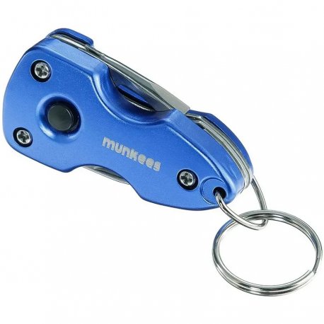 Брелок-мультиинструмент Munkees 2567 Led Light Multi Tool Blue (2567-BL)