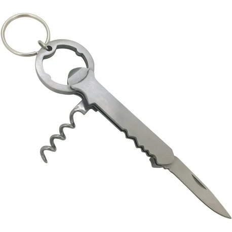 Брелок-нож-штопор Munkees 3456 SS Corkscrew Steel (3456-ST)