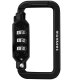 Карабин Munkees Combi Lock Carabiner Square Black (35942-BK) Карабин Munkees Combi Lock Carabiner Square Black (35942-BK)