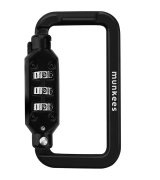 Карабін Munkees Combi Lock Carabiner Square Black (35942-BK)