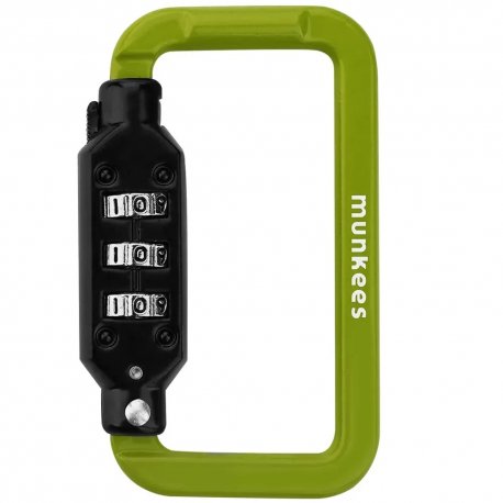 Карабин Munkees Combi Lock Carabiner Square Green (35942-GR)