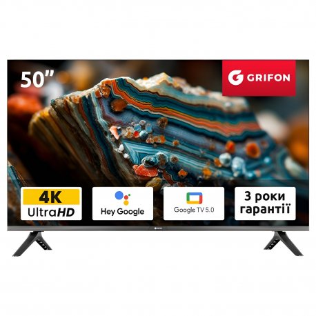 Телевізор Grifon Diva 4K UHD 50" (DV50UMSB2)