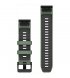 Ремінець Garmin Fenix 8 Solar 22mm Willow/Graphite (010-13392-04)