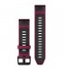 Ремінець Garmin Fenix 8 Solar 20mm Merlot/Graphite (010-13391-04)