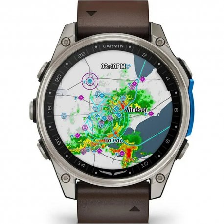 Смарт-часы Garmin D2 Mach 2 Titanium 47 мм (010-02904-31)