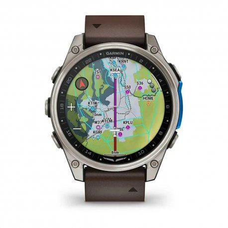 Смарт-годинник Garmin D2 Mach 2 Titanium 47 мм (010-02904-31)