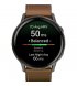 Смарт-часы Garmin Venu 4 45mm Slate with Brown Leather Band (010-03014-03)
