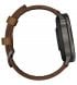 Смарт-часы Garmin Venu 4 45mm Slate with Brown Leather Band (010-03014-03)