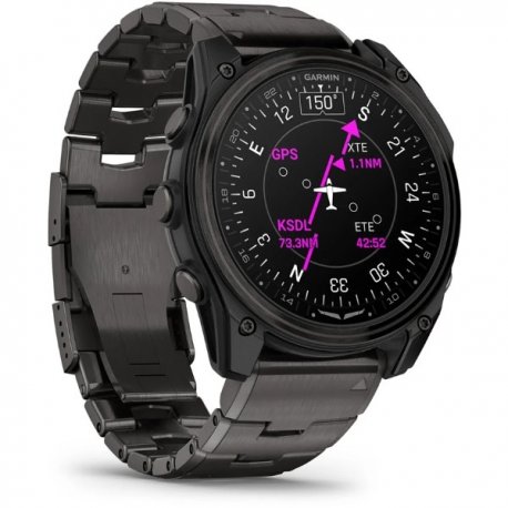 Смарт-часы Garmin D2 Carbon Gray DLC Titanium 51 мм (010-02905-31)