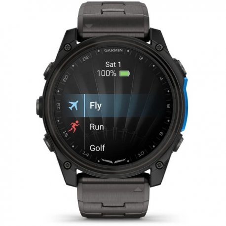Смарт-часы Garmin D2 Carbon Gray DLC Titanium 51 мм (010-02905-31)