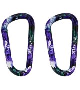 Комплект карабинов Munkees Flower Purple (3325-PR)