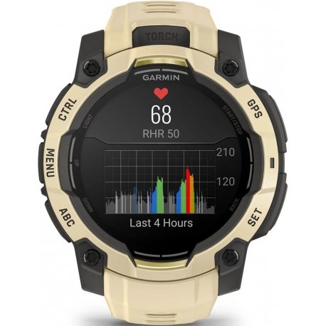 Смарт-часы Garmin Instinct 3 Amoled 45mm Citrine (010-02936-02)