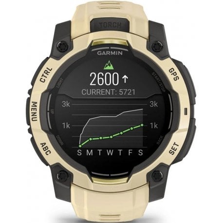 Смарт-часы Garmin Instinct 3 Amoled 45mm Citrine (010-02936-02)