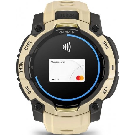 Смарт-годинник Garmin Instinct 3 Amoled 45mm Citrine (010-02936-02)