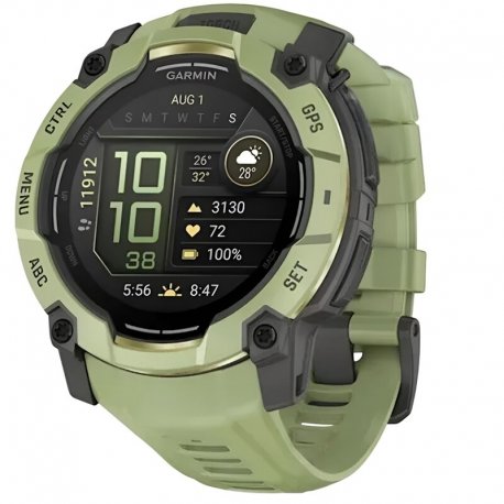 Смарт-часы Garmin Instinct 3 Amoled 50mm Fern Green (010-03020-02)