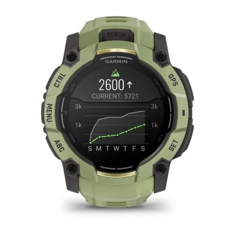 Смарт-часы Garmin Instinct 3 Amoled 45mm Citrine (010-02936-02)