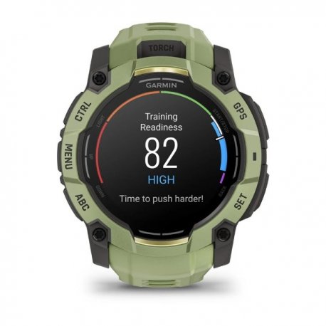 Смарт-годинник Garmin Instinct 3 Amoled 45mm Citrine (010-02936-02)